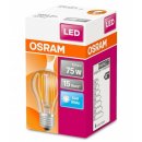 Osram LED Filament Lampe Star Classic A75 E27 Leuchtmittel 8W Kaltweiß klar