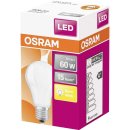 Osram LED Star Classic A60 Lampe E27 Leuchtmittel 8,5W =60W Warmweiß Matt