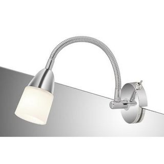 Briloner 2097-018 LED Bad-Spiegelleuchte Splash 2,5W Lampe G9 Warmweiß Chrom