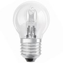 Osram Classic Halogen Lampe E27 Leuchtmittel 20W=25W Warmweiß Dimmbar Glas