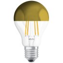 Osram LED Star Classic Filament Lampe Mirror Gold E27 Leuchtmittel 4W Warmweiß
