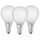 3er Set Osram LED Base Classic P40 Lampe E14 Leuchtmittel 4W=40W Warmweiß matt