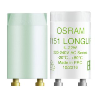 2x Osram Longlive Leuchtstoffröhren Starter St151  4 - 22 W Serienbetrieb