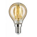Paulmann 285.25 LED Tropfen Filament Vintage Retro Edison 2W E14 Gold 1700K 1879