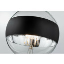 Paulmann 285.85 LED Globe125 Ringspiegel schwarz 5W E27 2700K dimmbar Leuchtmittel