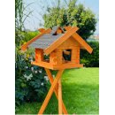 DARLUX Rechteckiges Vogel Futter Haus XL Vogelhaus +...