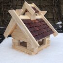 DARLUX Rechteckiges Vogel Futterstelle Haus Vogelhaus aus...