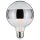 Paulmann 286.81 LED Filament Globe Leuchtmittel 125 Ringspiegel Silber 6,5W/ E27