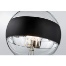 Paulmann 286.82 LED Globe 125 Ringspiegel Schwarz matt 6,5W E27 2700K dimmbar