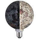 Paulmann 287.46 LED Globe Leuchtmittel Miracle Mosaic E27 Lampe 5W Schwarz