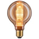 Paulmann 286.03 LED Globe 95 Inner Glow 4W Lampe E27 Leuchtmittel Gold Innenkolben Spirale
