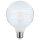 Paulmann 287.44 LED Globe125 Ringspiegel Leuchtmittel E27 Lampe 4,5W Weiß Dimmbar 470lm 2600K