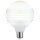 Paulmann 287.44 LED Globe125 Ringspiegel Leuchtmittel E27 Lampe 4,5W Weiß Dimmbar 470lm 2600K