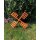 2x DARLUX Ersatz Flügel M für Garten-Windmühle Windmühlenflügel Holz Braun 51 cm