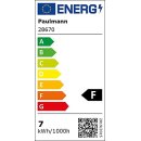 Paulmann 286.73 LED Leuchtmittel Kopfspiegel Silber...