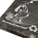 100 Hundekotbeutel aus 100% aufgearbeiteten Altfolien | 20x34 cm | Made in EU!