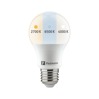 Paulmann 285.20 LED Whiteswitch Weisstöne 8,5W = 60W Leuchtmittel E27 230V
