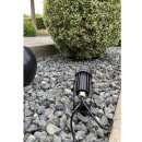 LED Simon 3er Spot Set Solarleuchte Gartenlampe Erdspieß 3x1W Aluminium IP65