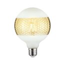 Paulmann 287.70 LED Globe125 Ringspiegel Gold Leuchtmittel E27 Lampe 4,5W Dimmbar 420lm Warmweiß