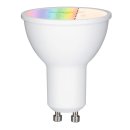 Paulmann 501.30 LED Smart Home Zigbee RGBW 5,5 W Dimmbar GU10 Matt Reflektor
