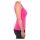 BANKROTT Design Damen T-Shirt Totenkopf groß - weiß auf purpur