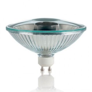 Ideal Lux 141299 Halogen Reflektorlampe 50 W Silber GU10 Warmweiss AR111 
