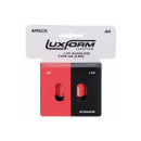 4er Set Luxform 9650 Batterien AA 1,5V LR6 Alkaline R6 Rot Schwarz