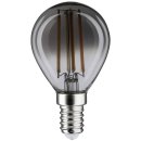 Paulmann 288.63 LED Tropfen Rauchglas 4 W Dimmbar E14 1800K Goldlicht 230V
