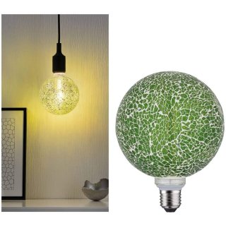 Paulmann 287.47 LED Globe Leuchtmittel Miracle Mosaic E27 Lampe 5W Grün