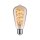 Paulmann 289.53 LED Kolben ST64 E27 Leuchtmittel 5W Glas Gold Dimmbar