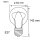 Paulmann 288.79 LED Arc Lampe Inner Glow Edition Kolben 160lm Gold 3,5 Watt 230V