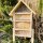 DARLUX Holz Insektenhotel L Wildbienen-Nisthilfe Insektenhaus Naturbelassen
