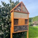 DARLUX Holz Insektenhotel XL Wildbienen-Nisthilfe...