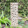 DARLUX Wildbienen - Insektenhotel Nisthilfe Holzstamm Naturbelassen 300 mm