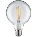 Paulmann 289.58 LED Leuchtmittel Filament Globe Ø 95, 7,5W Lampe klar E27