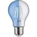 Paulmann 28721 LED Lampe 2,2W Leuchtmittel E27 Filament Lichtschein Blau