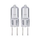 2er Set Paulmann 831.55 Niedervolthalogen Stiftsockel 38W Lampe G4 Klar 12V