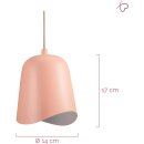 Pauleen 48087 Rose Delight Pendelleuchte Lampe E27 Metall Pendellampe Rosa 230V