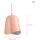 Pauleen 48087 Rose Delight Pendelleuchte Lampe E27 Metall Pendellampe Rosa 230V