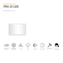 Steinel LED Wand- Deckenleuchte 12,5W Lampe mit Bewegungssensor Kunststoff opal