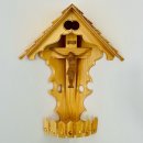 Herrgottswinkel Wand-Eck-Kruzifix-Ikone Holz Kreuz Ecke...