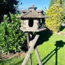 DARLUX Vogelhaus L Vogel Futter Haus Futterstelle +...