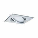 Paulmann 936.79 LED Einbauleuchte Nova Coin Leuchtmittel 6,8W Lampe Alu gedreht Warmweiss 230V