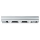Paulmann 70640 Function Slide bar LED Schrankleuchte 3x 0,5W, Möbelaufbauleuchten, Kunststoff Chrom Matt, inkl. 3 LED Leuchtmittel