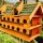 DARLUX 3 Etagen Taubenhaus XXL, Nistkasten für Tauben, Holz Taubenschlag Grün