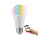 Paulmann 500.54 LED Smart Home Zigbee 7,5 W Dimmbar E27 Leuchtmittel RGBW Matt