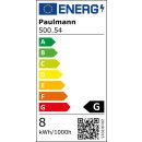 Paulmann 500.54 LED Smart Home Zigbee 7,5 W Dimmbar E27 Leuchtmittel RGBW Matt
