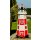 DARLUX Deko Holz Sechseck Leuchtturm XL Rot/ Weiß Höhe 1,0 m Haus u. Garten