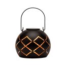 Paulmann 481.64 LED Sunshine Cheer Solarlaterne Schwarz...