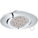 Eglo 95361 LED Tedo Einbauleuchte 5W Chrom GU10...
